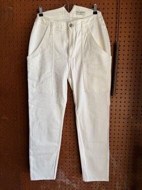 authentic balenciaga fw15 alexander wang era white carpenter jeans